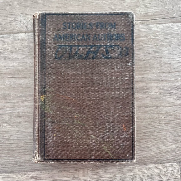 Antique 1914 Book STORIES from AMERICAN AUTHORS (First-Year High School ENGLISH) - Picture 1 of 8